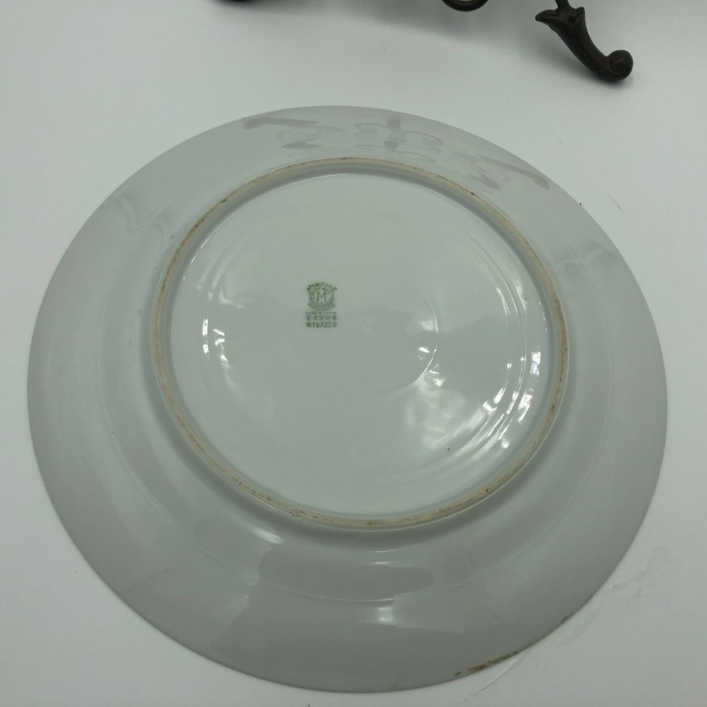 2 Noritake*AZALEA DINNER PLATES GREEN MARK 19322 VINTAGE EXCELLENT 9 7/8" - Picture 5 of 6